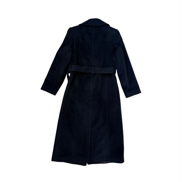 MARKS & SPENCER x Bella Freud Pure Wool Belted Double Breasted Coat $392 EUC UK - Picture 4 of 7